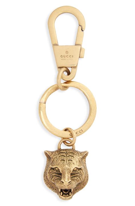 farfetch gucci tiger keychain|gucci marmont keychain.